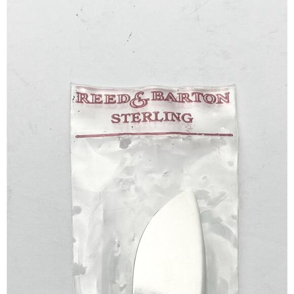 Reed & Barton “Eighteenth Century” .925 Silver Master Butter Serving Knife 7.5” - Picture 5 of 5